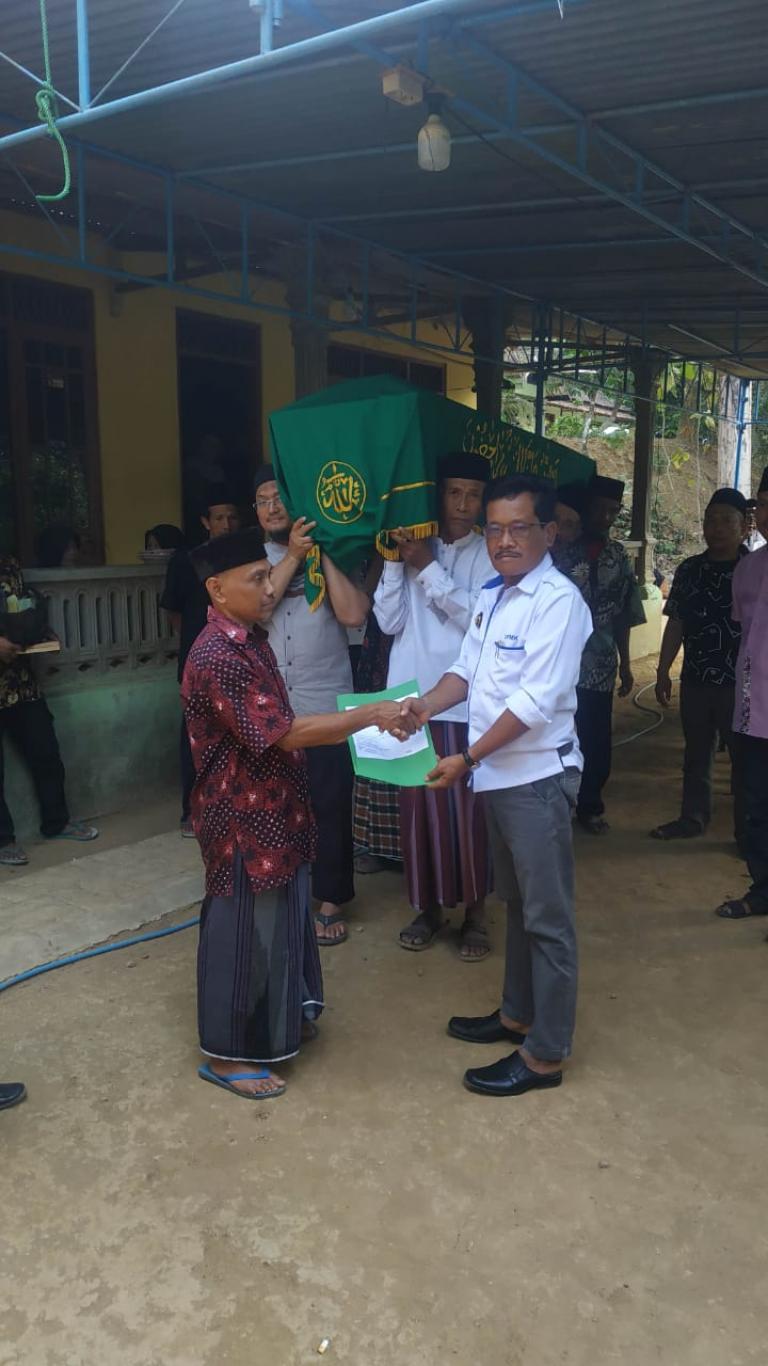 Aksi Simpati Pemerintah Kalurahan Seloharjo kepada Almarhum Nyai Sumarmi (Mbah Darto) di Padukuhan N