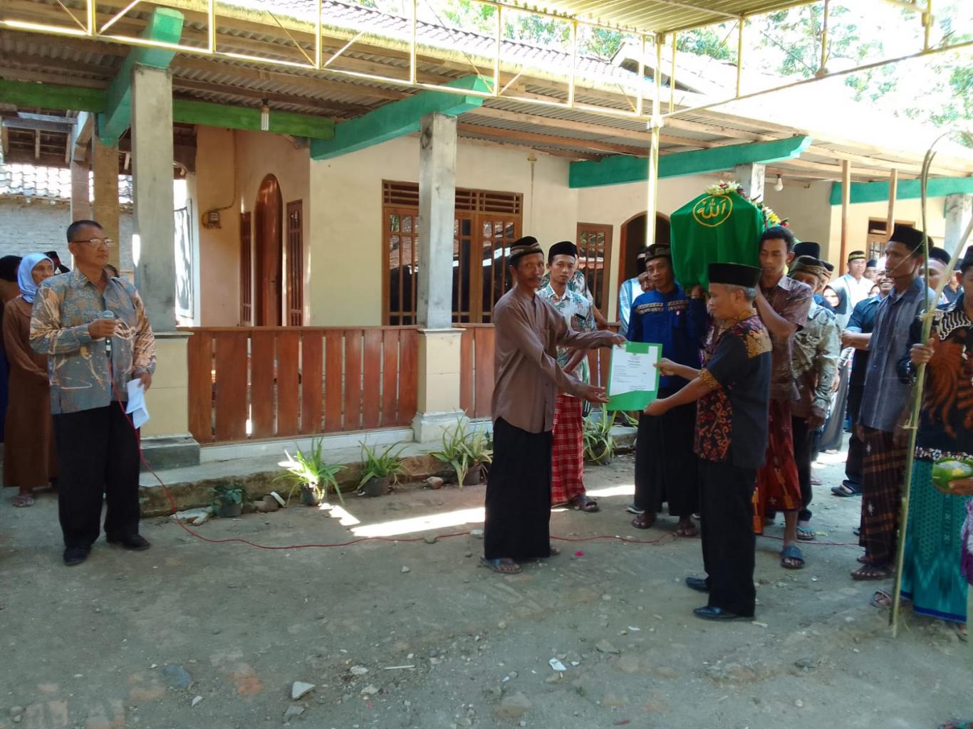 Aksi Simpati Pemerintah Kalurahan Seloharjo kepada Almarhum Kyai Adi Purwanto/Kasiyo di Padukuhan Ka
