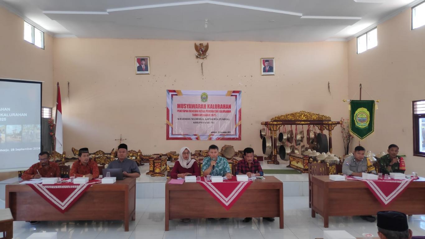 Musyawarah Kalurahan Rencana Pemerintahan Kalurahan Seloharjo Tahun Anggaran 2025