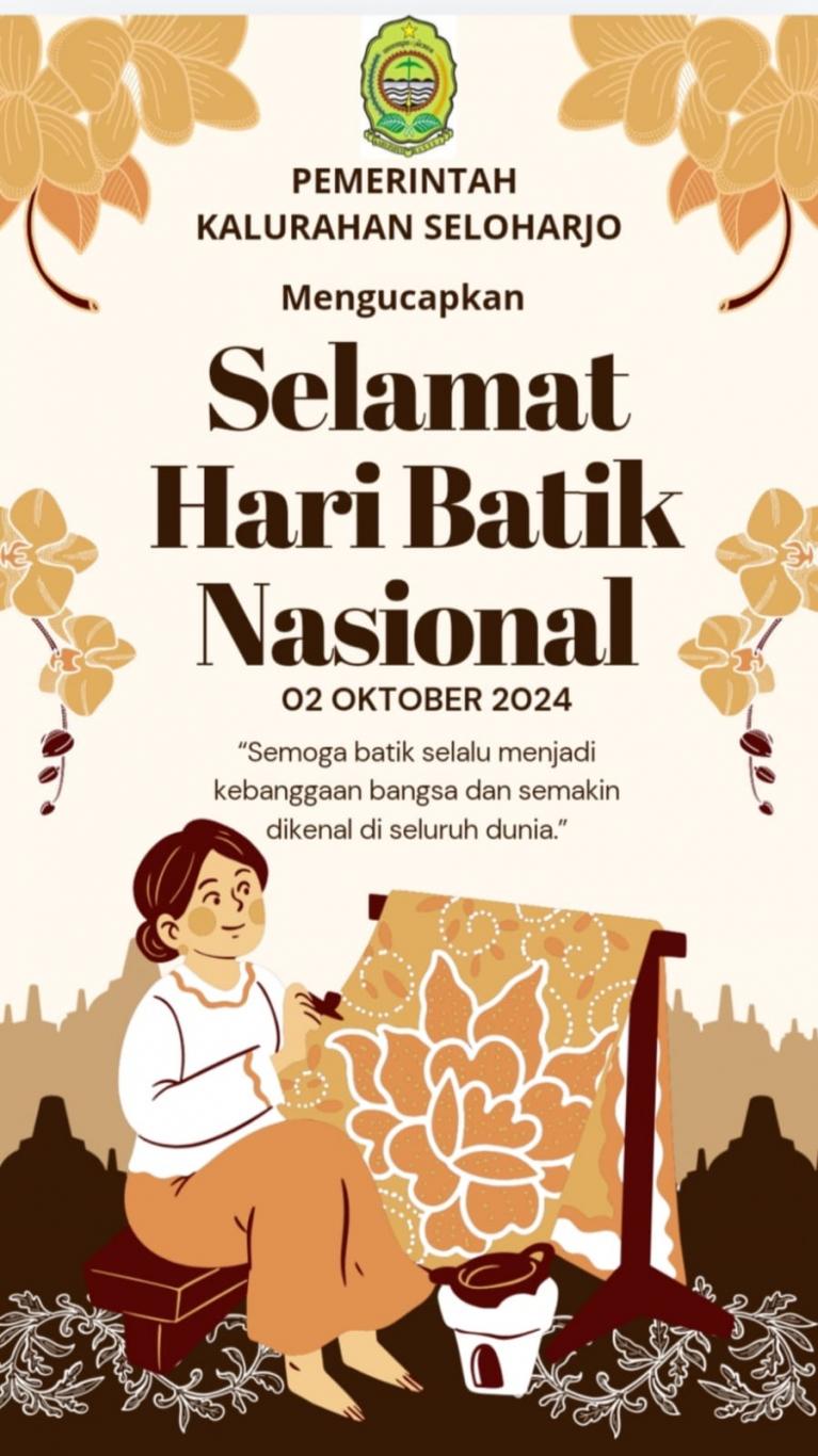 Selamat Hari Batik Nasional