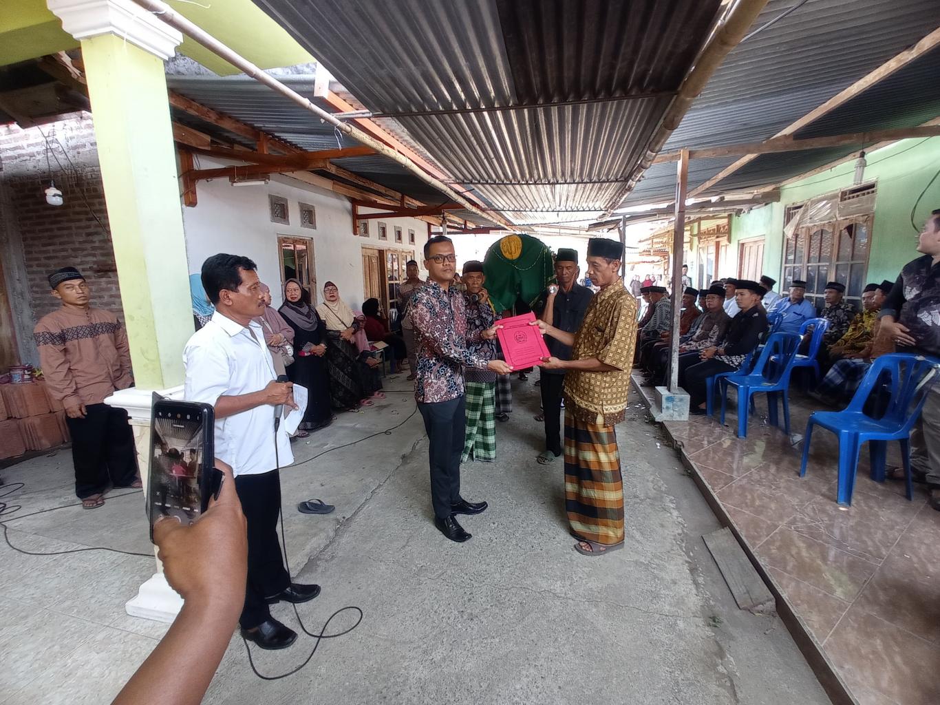 Aksi Simpati Pemerintah Kalurahan Seloharjo kepada Almarhum Kyai Jumiyo di Padukuhan Dukuh