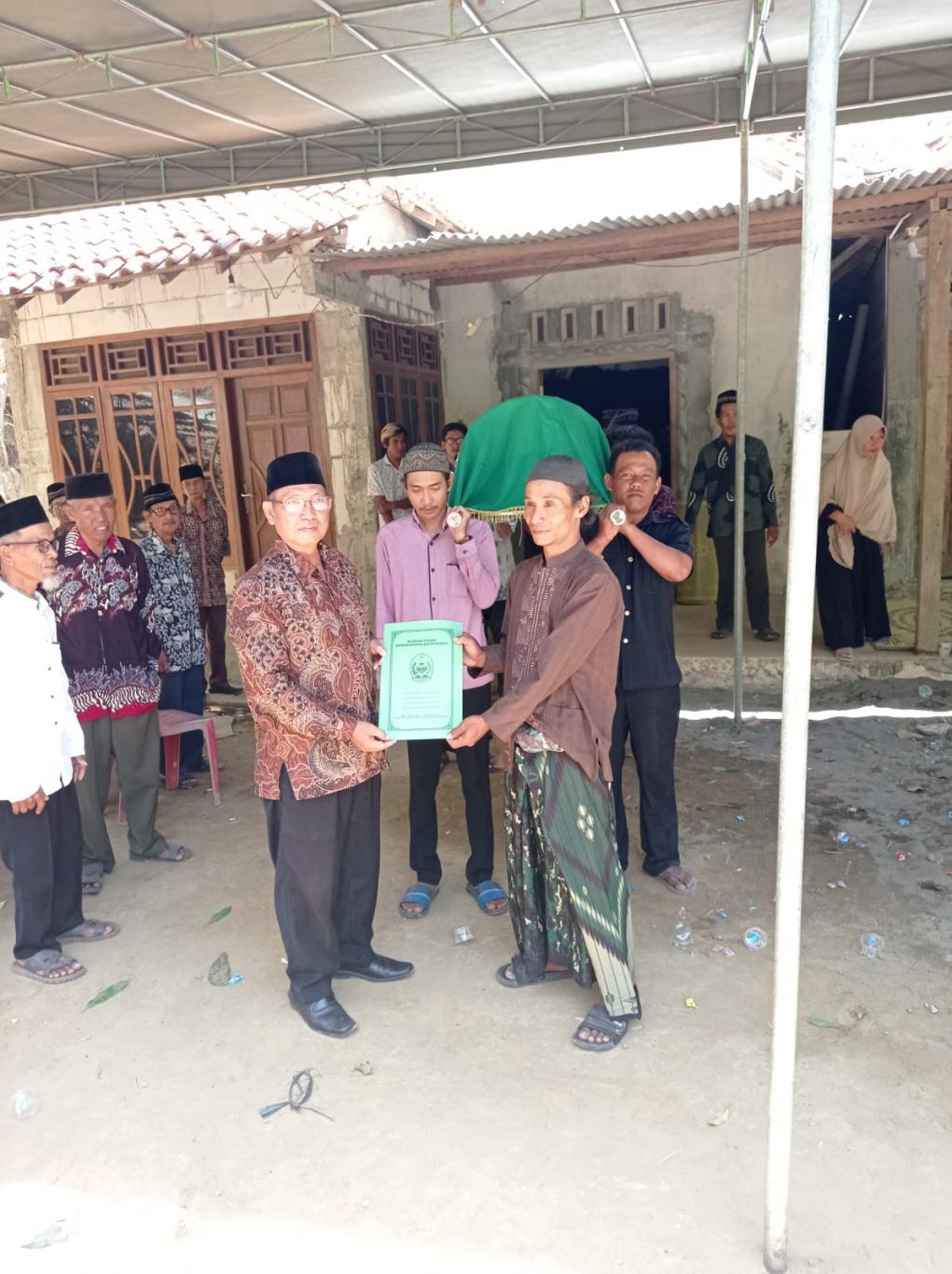 Aksi Simpati Pemerintah Kalurahan Seloharjo kepada Almarhum Ny. Sanikem di Padukuhan Kalipakem