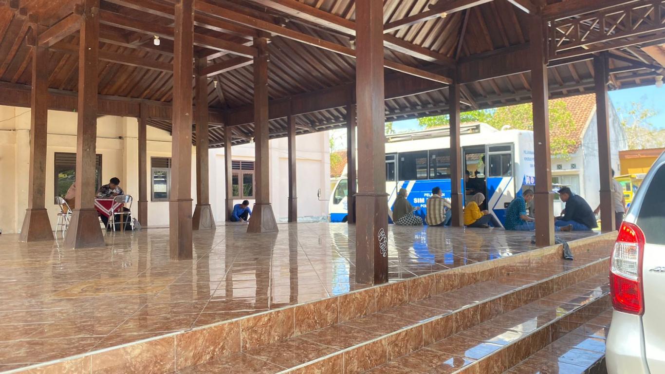SIM Keliling di Kalurahan Seloharjo