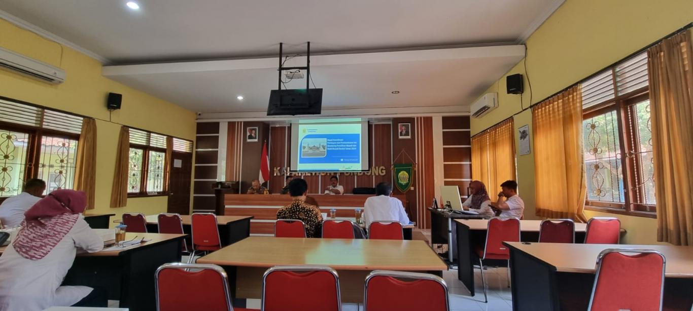 Rapat Persiapan dan Pembentukan Tim Monitoring Pemilihan Bupati dan Wakil Bupati