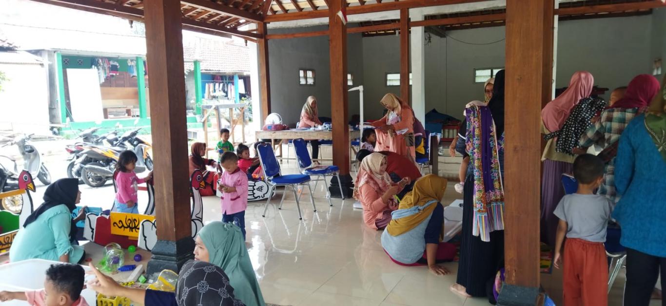 Monitoring Posyandu Balita di Padukuhan Soka