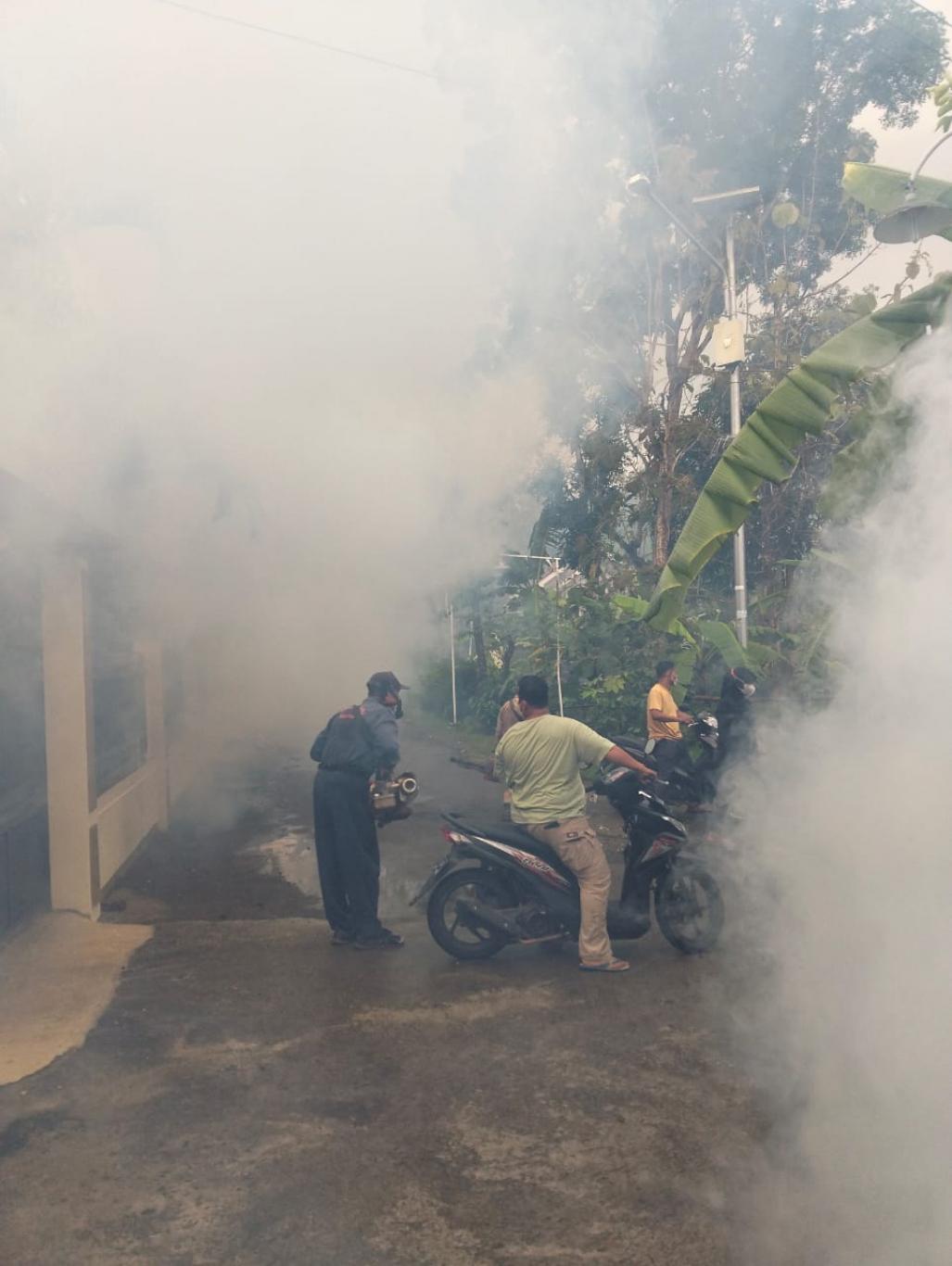 Kegiatan Fogging Nyamuk Untuk Pencegahan Demam Berdarah