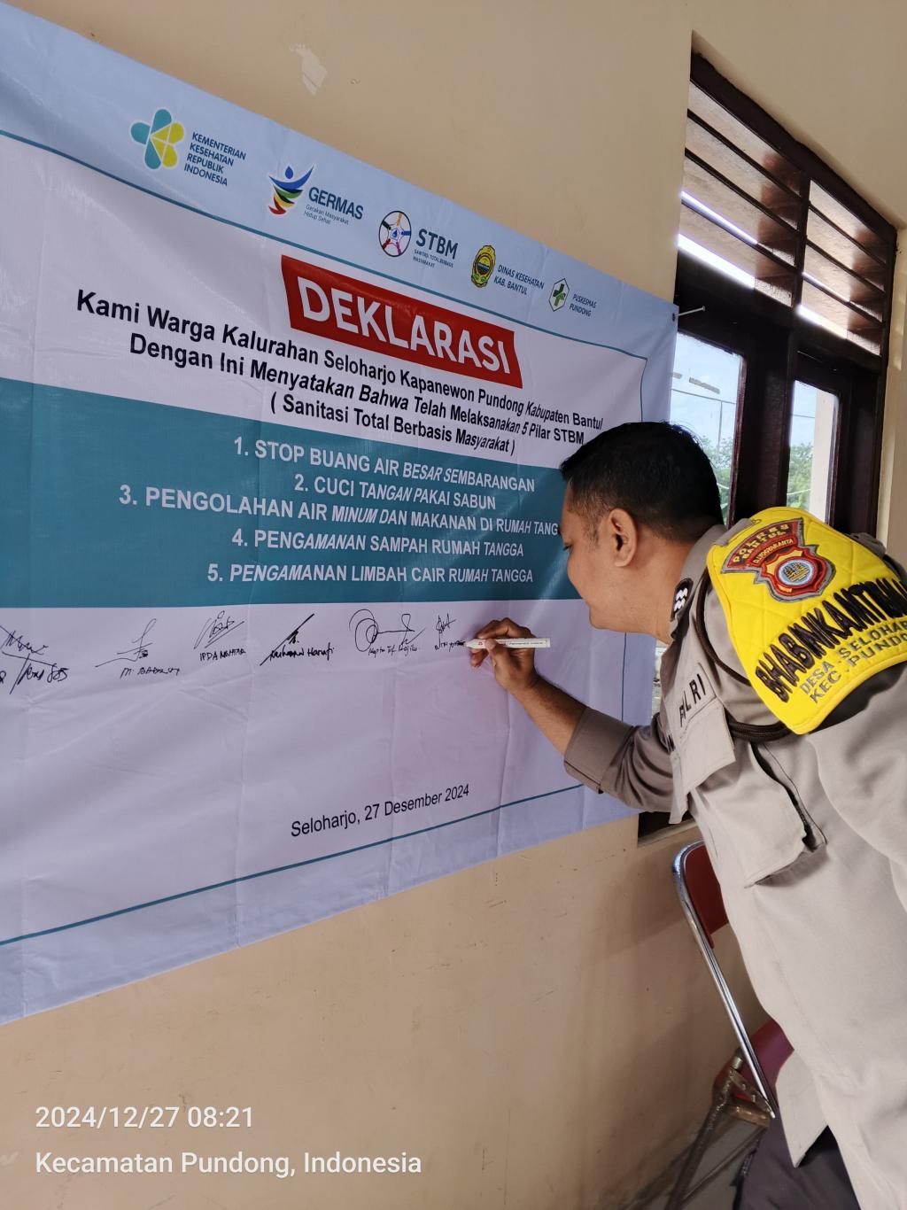 Deklarasi 5 Pilar Sanitasi Total Berbasis Masyarakat