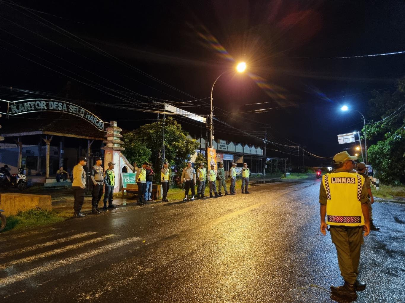 Kegiatan Pengamanan Malam Tahun Baru 2025