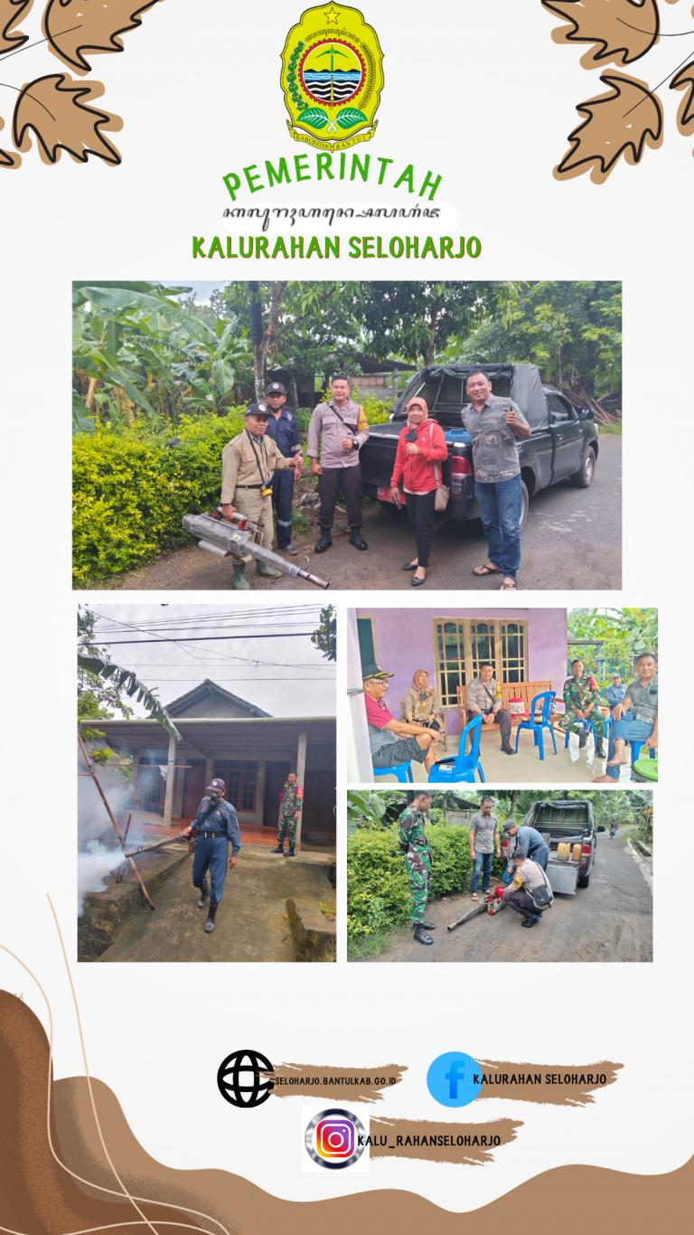 Kegiatan Fogging Untuk Pencegahan Demam Berdarah