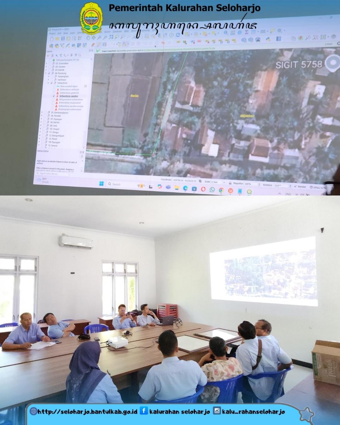 Rapat Konsolidasi Batas Kalurahan