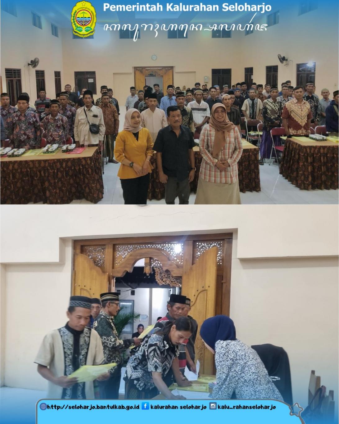 Pertemuan Rutin RT Kalurahan Seloharjo   