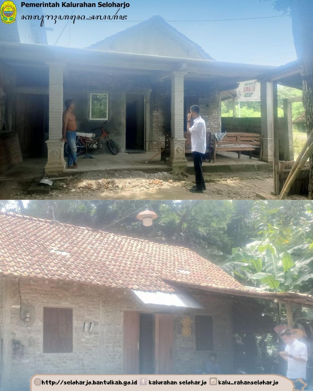 Survey Penerima Bantuan RTLH Kalurahan Seloharjo   
