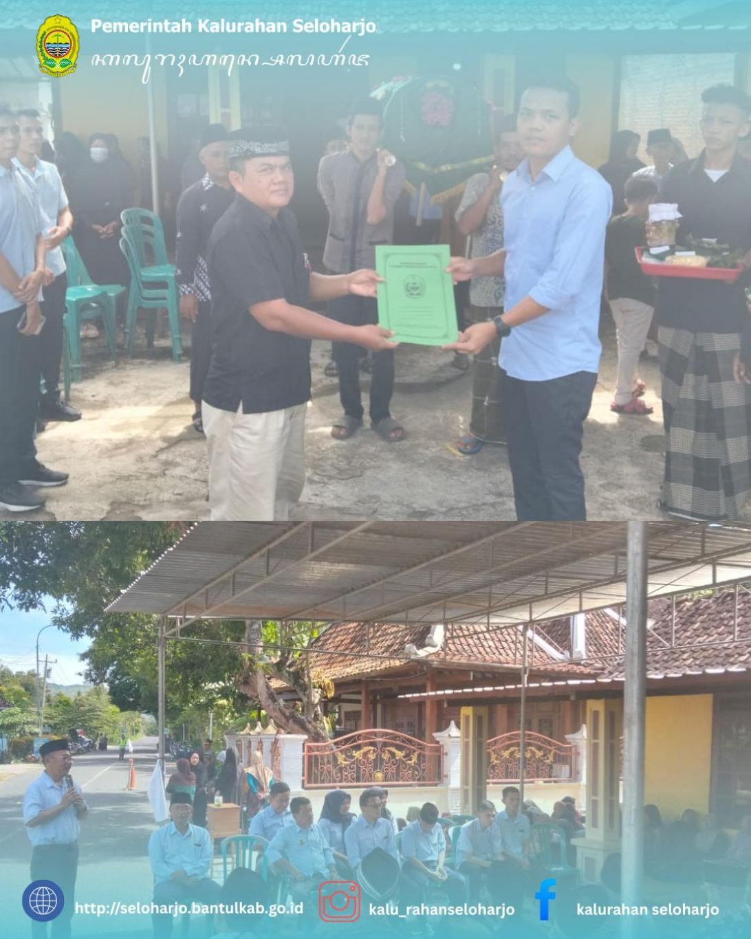Aksi Simpati Pemerintah Kalurahan Seloharjo Kepada Nyai Hadi Guno alias Sakirah Warga Padukuhan Duku