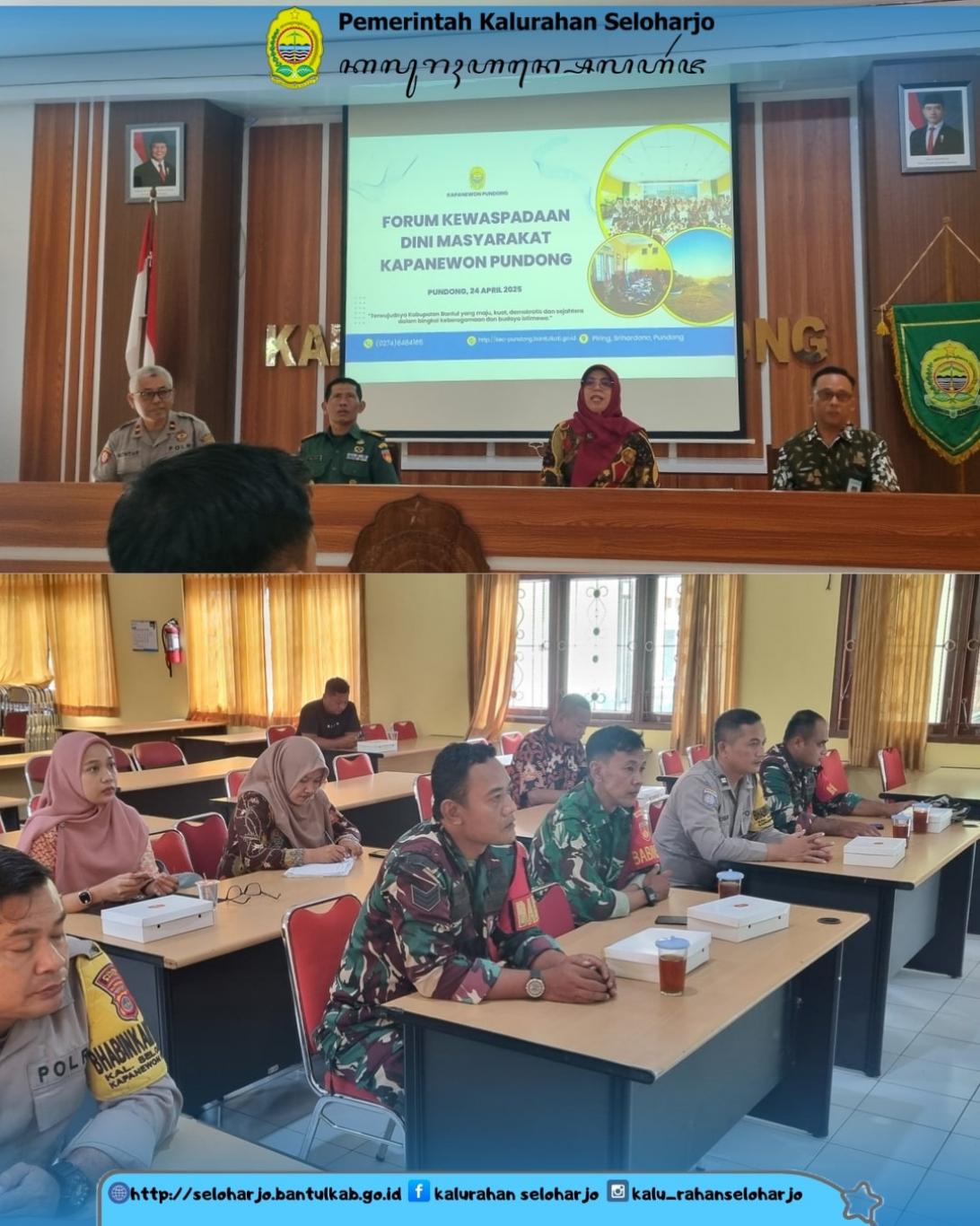 Forum Kewaspadaan Dini Masyarakat Kapanewon Pundong