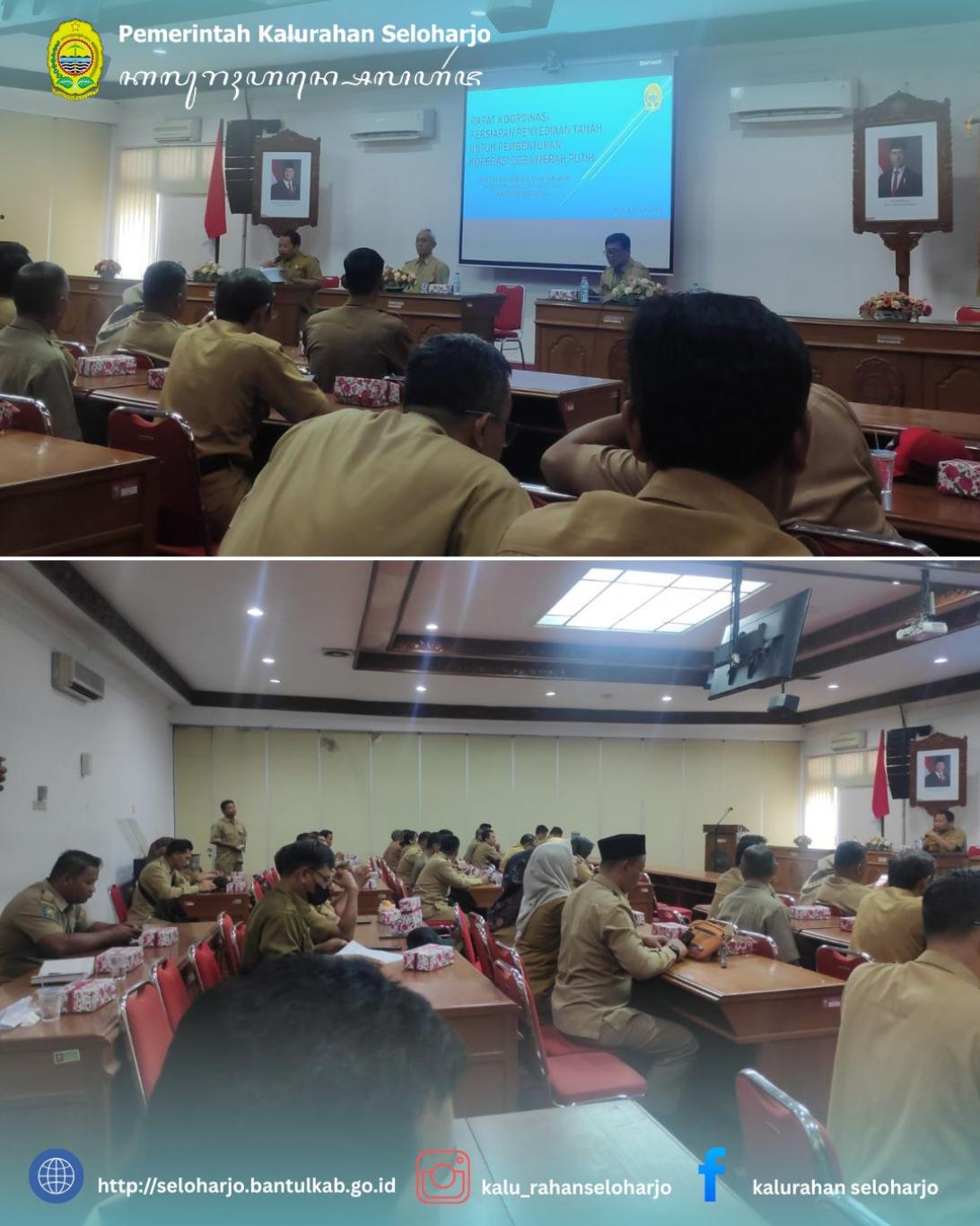 Rapat Koordinasi Persiapan Penyediaan Tanah untuk Pembentukan Koperasi Desa Merah Putih