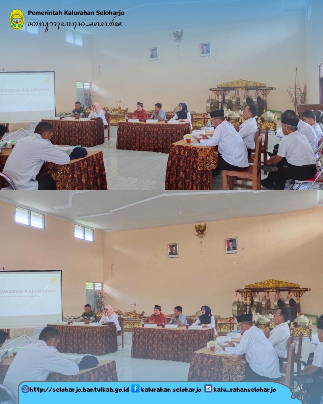 Musyawarah Kalurahan Laporan Kinerja Bamuskal Tahun 2024