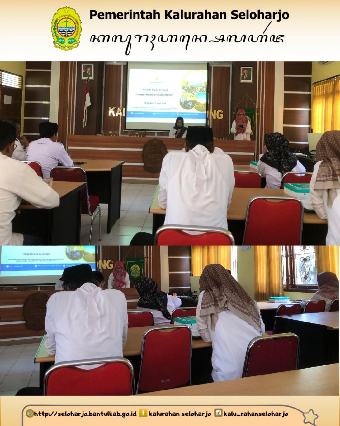 Rapat Koordinasi Pemerintah Kalurahan