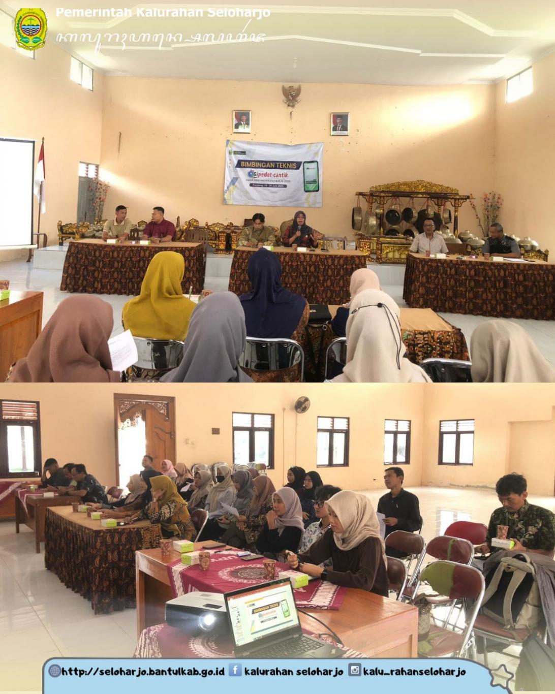 Bimbingan Teknis Sipedet - Cantik Tahun 2025