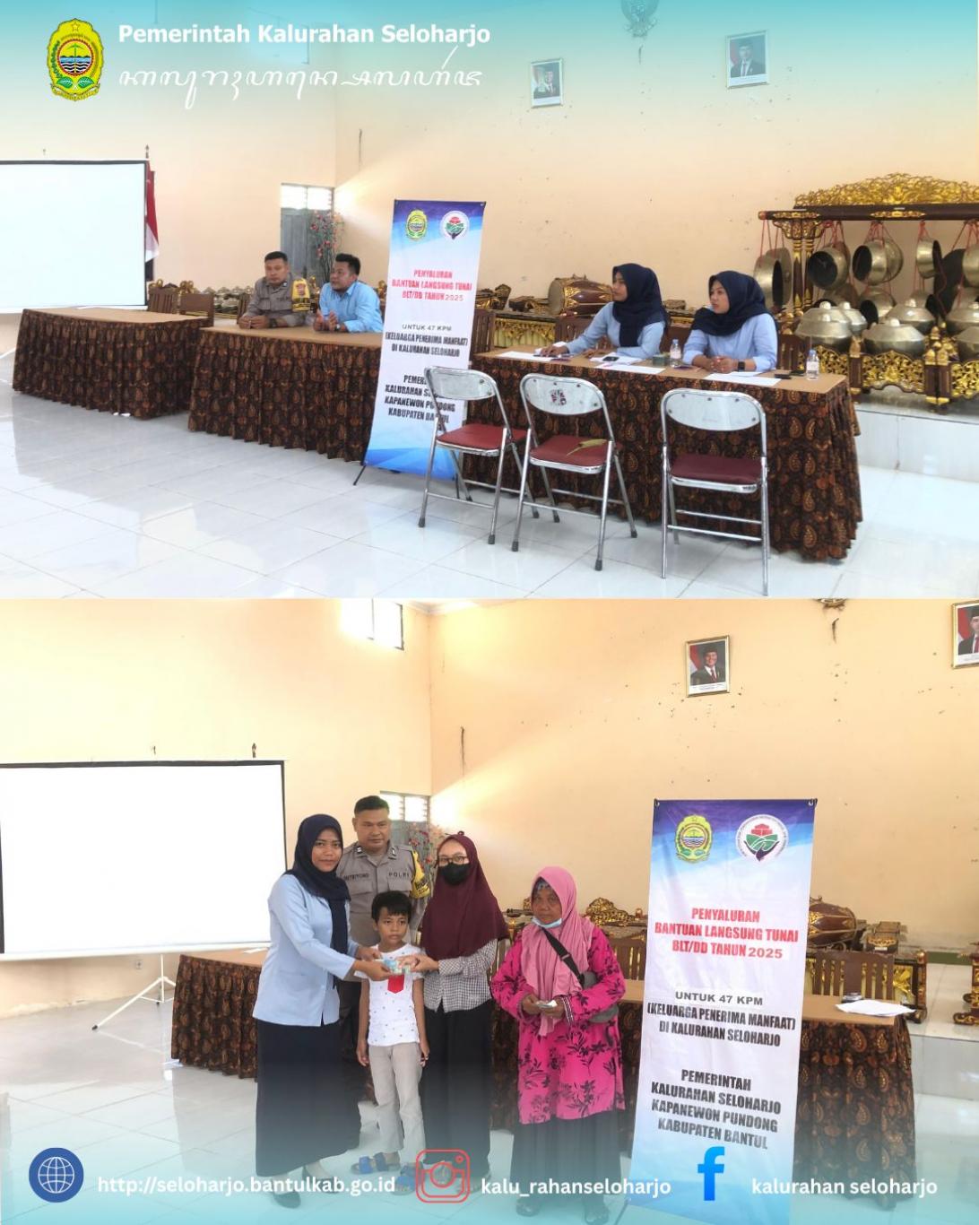 Penyaluran BLT Bulan Juni 2025 Sebanyak 47 KPM