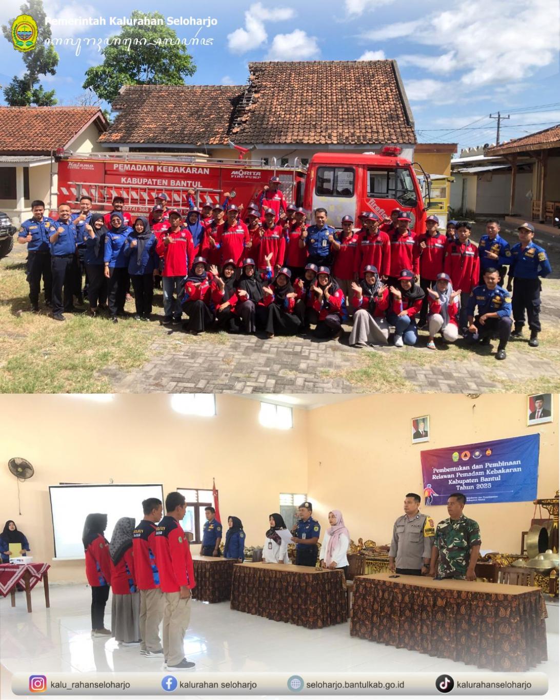 Pembentukan dan Pembinaan Relawan Pemadam Kebakaran (REDKAR)