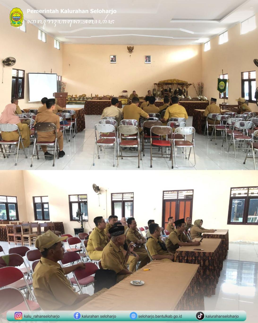 Rapat Koordinasi Rutin Dukuh se Seloharjo