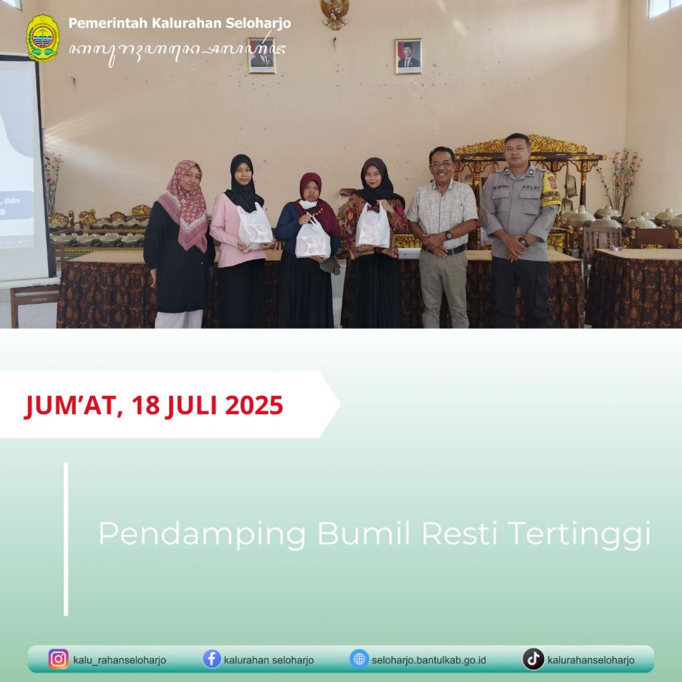 Pendampingan Bumil Resti Tertinggi