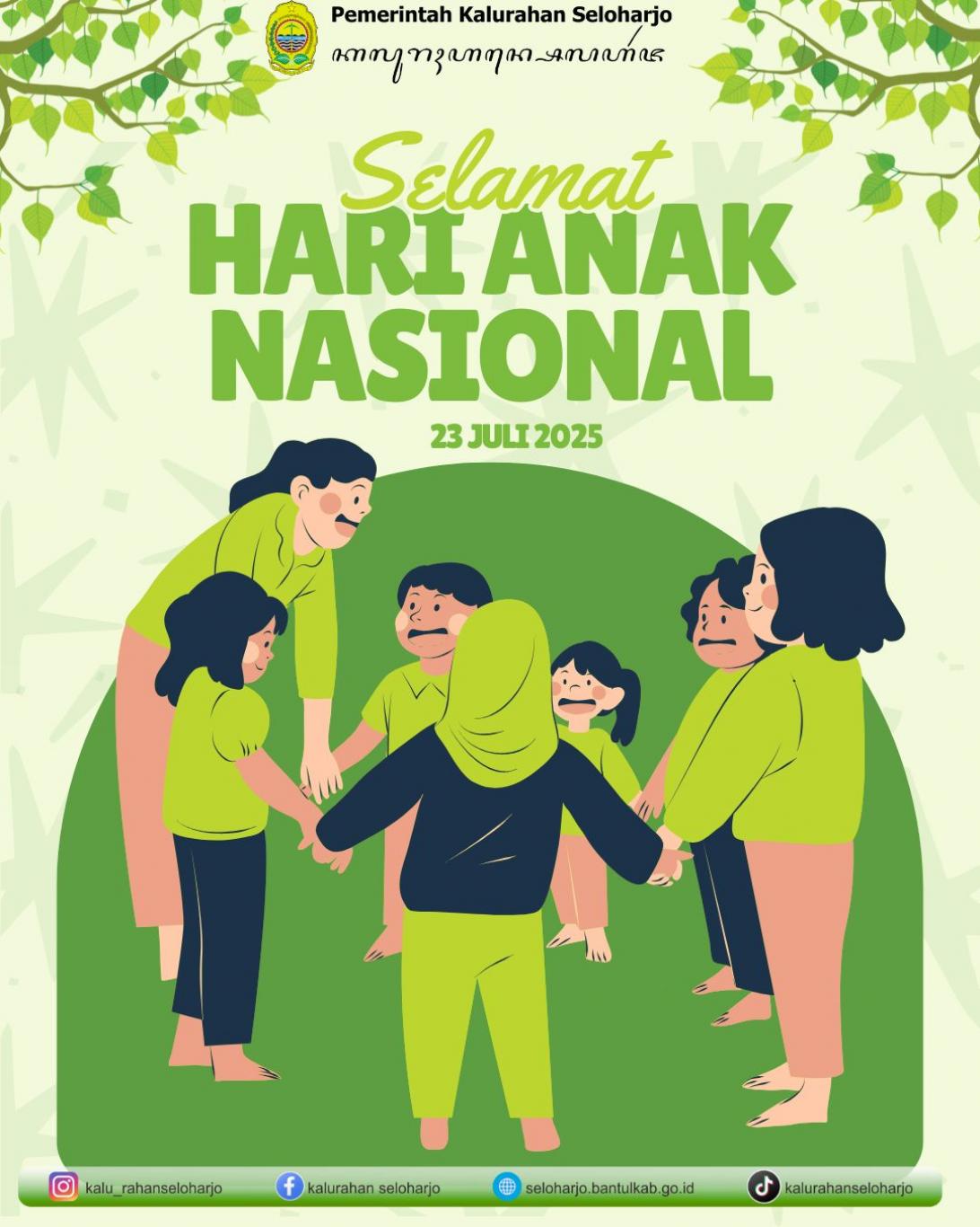 SELAMAT HARI ANAK NASIONAL