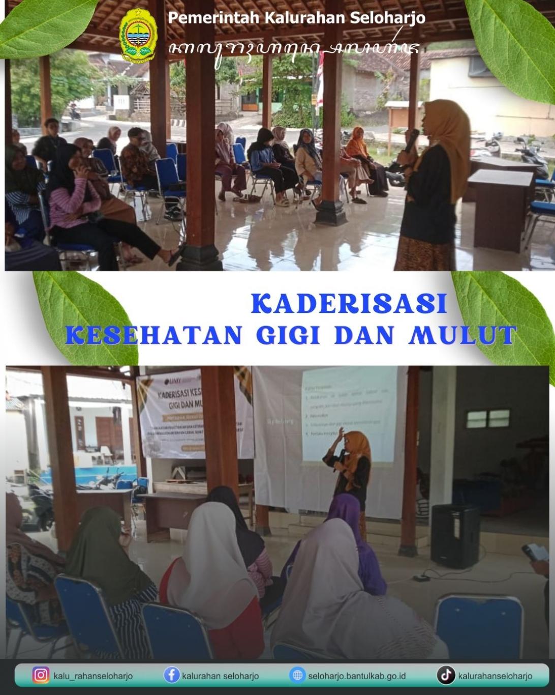 Kaderisasi Kesehatan Gigi dan Mulut