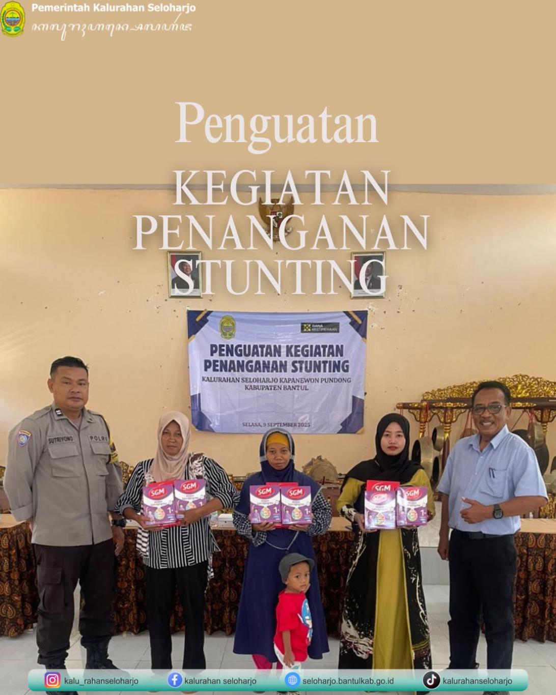 Penguatan Kegiatan Penanganan Stunting