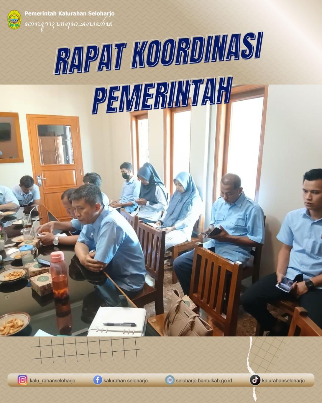Rapat Koordinasi Pemerintah