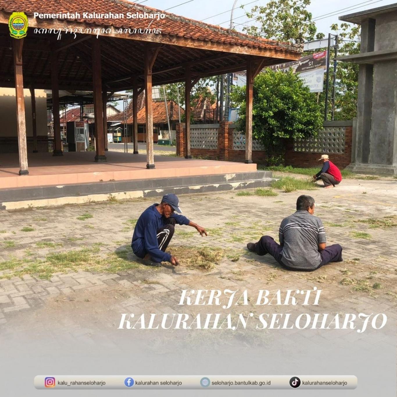 Kerja Bakti Kalurahan Seloharjo