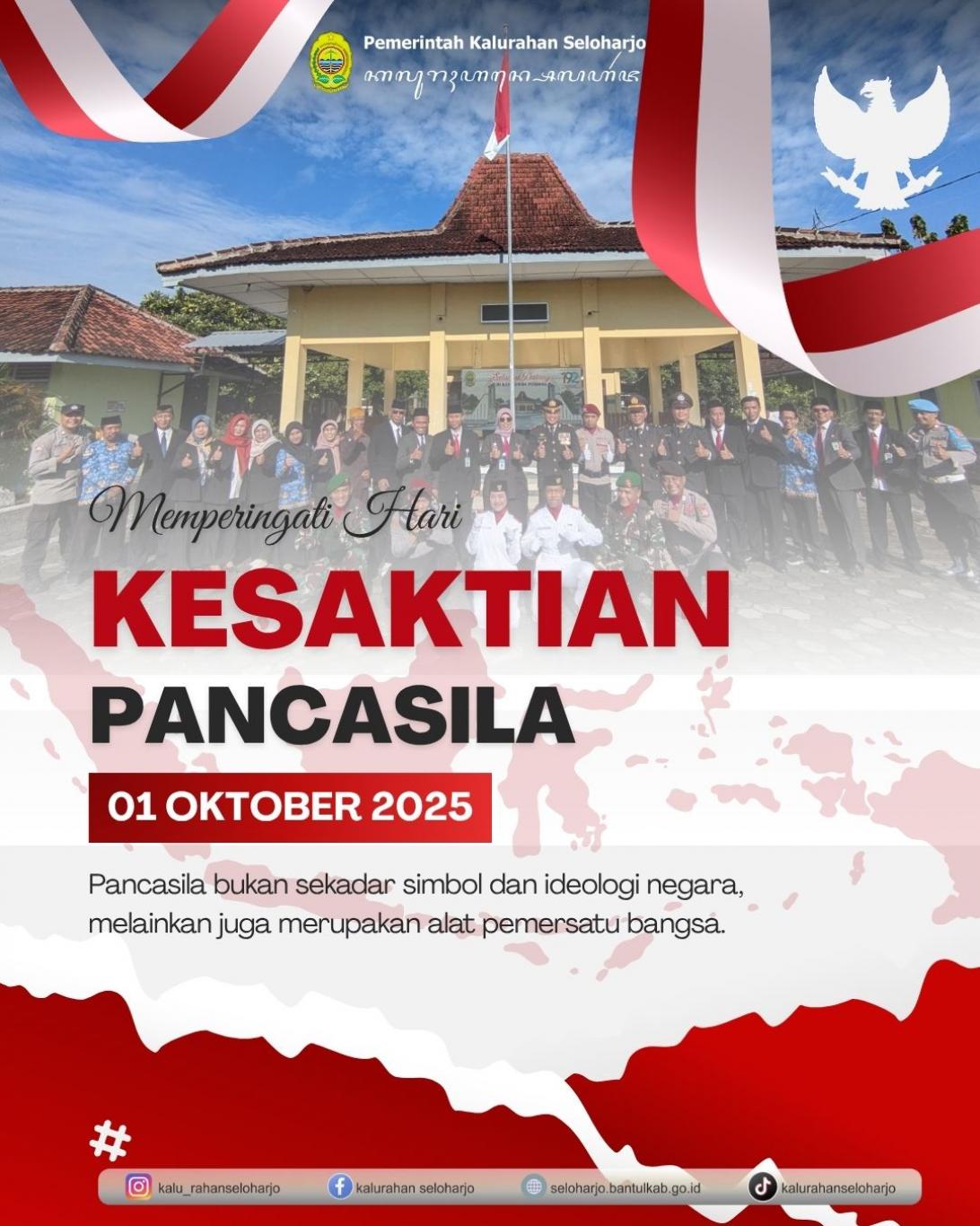 Upacara Hari Kesaktian Pancasila Tahun 2025