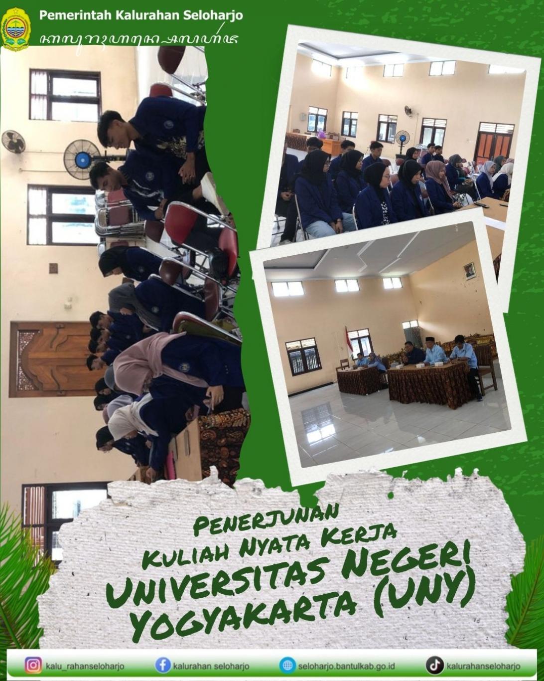 Penerjunan Kuliah Nyata Kerja Universitas Negeri Yogyakarta (UNY)