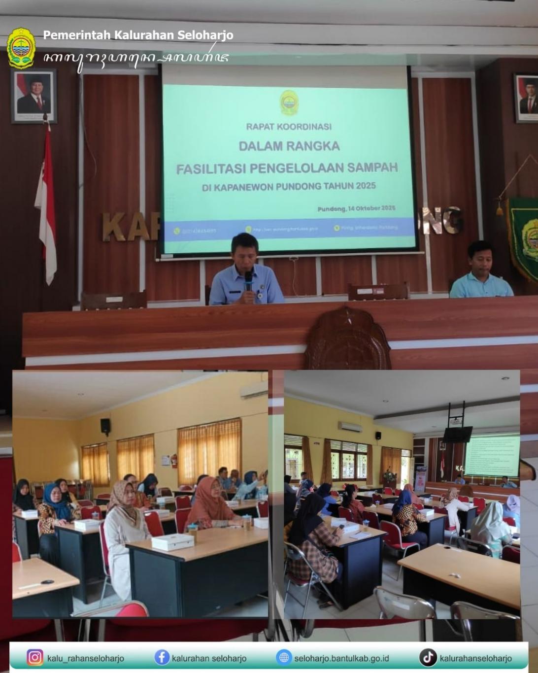 Rapat Koordinasi dalam Rangka Fasilitasi Pengelolaan Sampah Tahun 2025