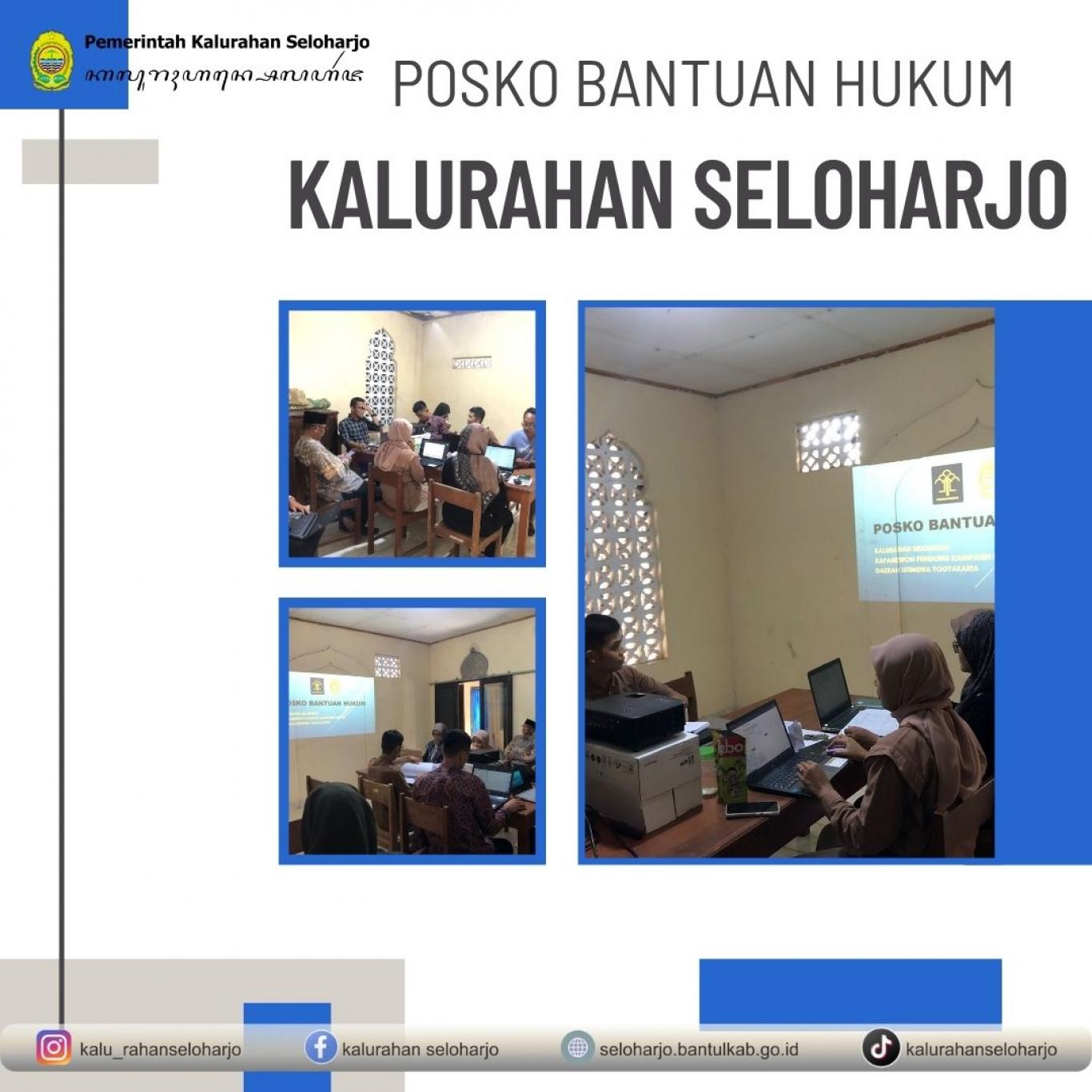 Posko Bantuan Hukum Kalurahan Seloharjo