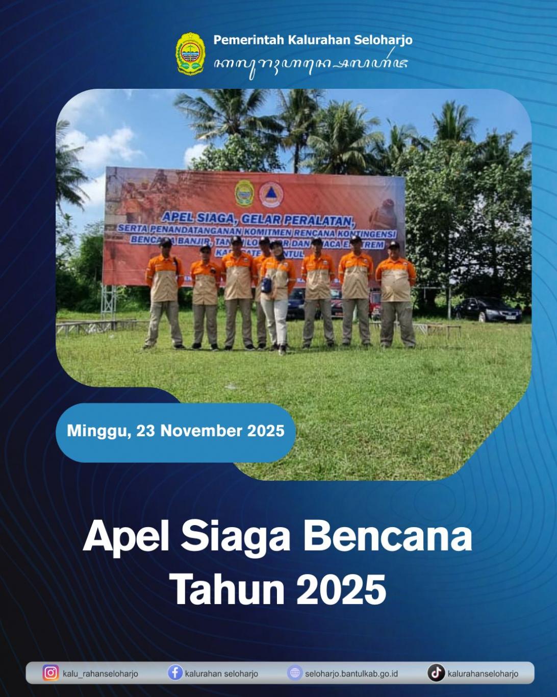 Apel Siaga Bencana Tahun 2025