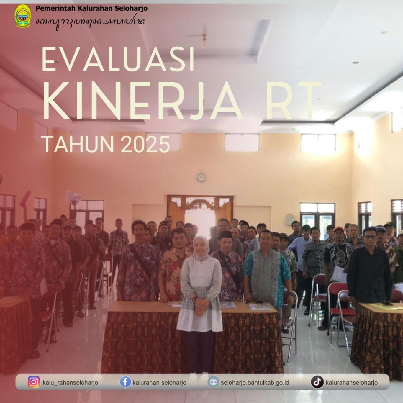 Evaluasi Kinerja RT Tahun 2025
