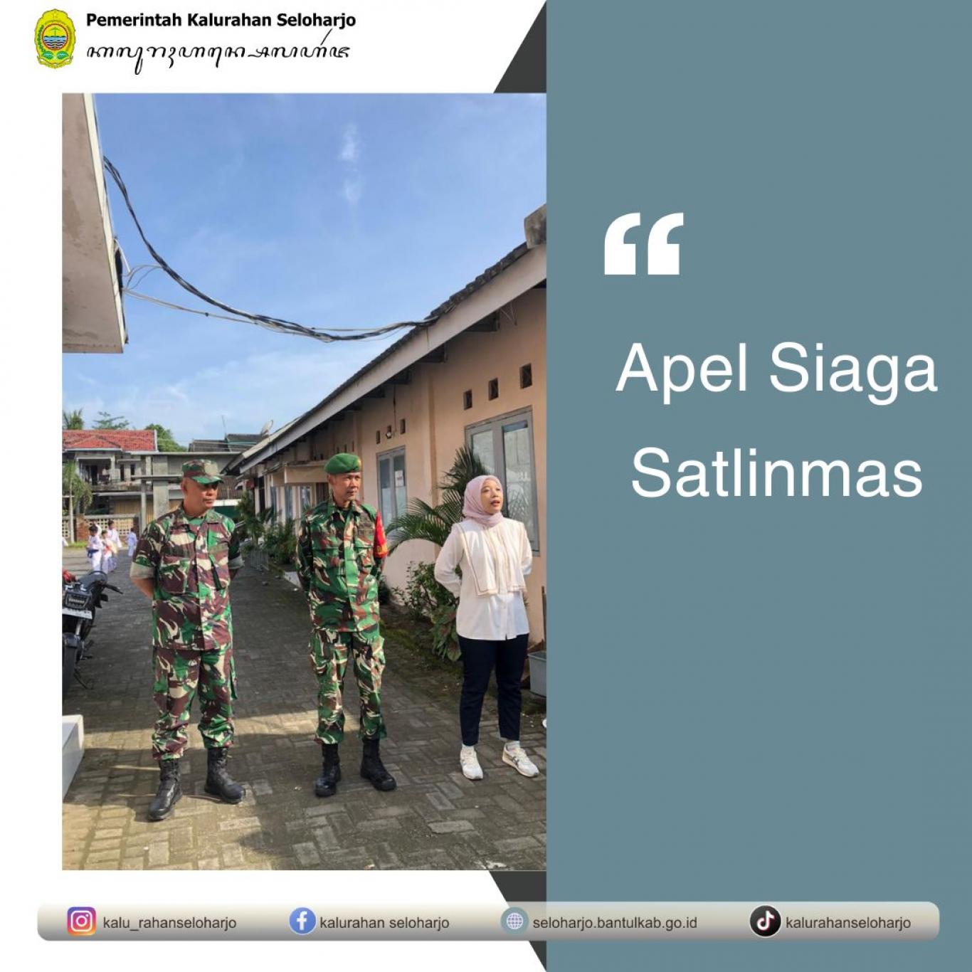 Apel Siaga Satlinmas