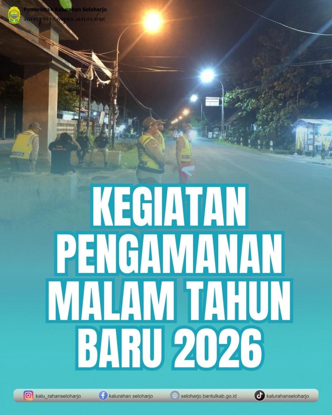 Kegiatan Pengamanan Malam Tahun Baru 2026