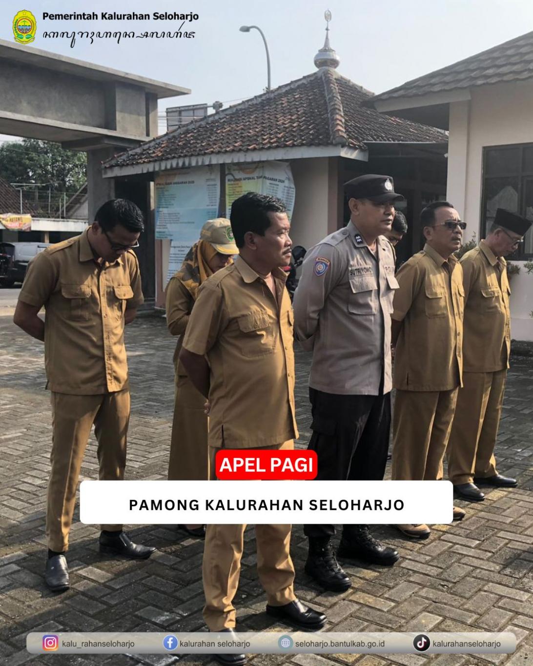 Apel Pagi Pamong Kalurahan Seloharjo
