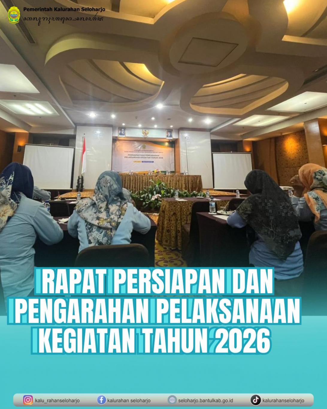 Rapat Persiapan dan Pengarahan Pelaksanaan Kegiatan Tahun 2026