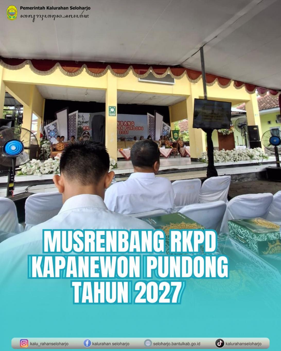 Musrenbang RKPD Kapanewon Pundong Tahun 2027