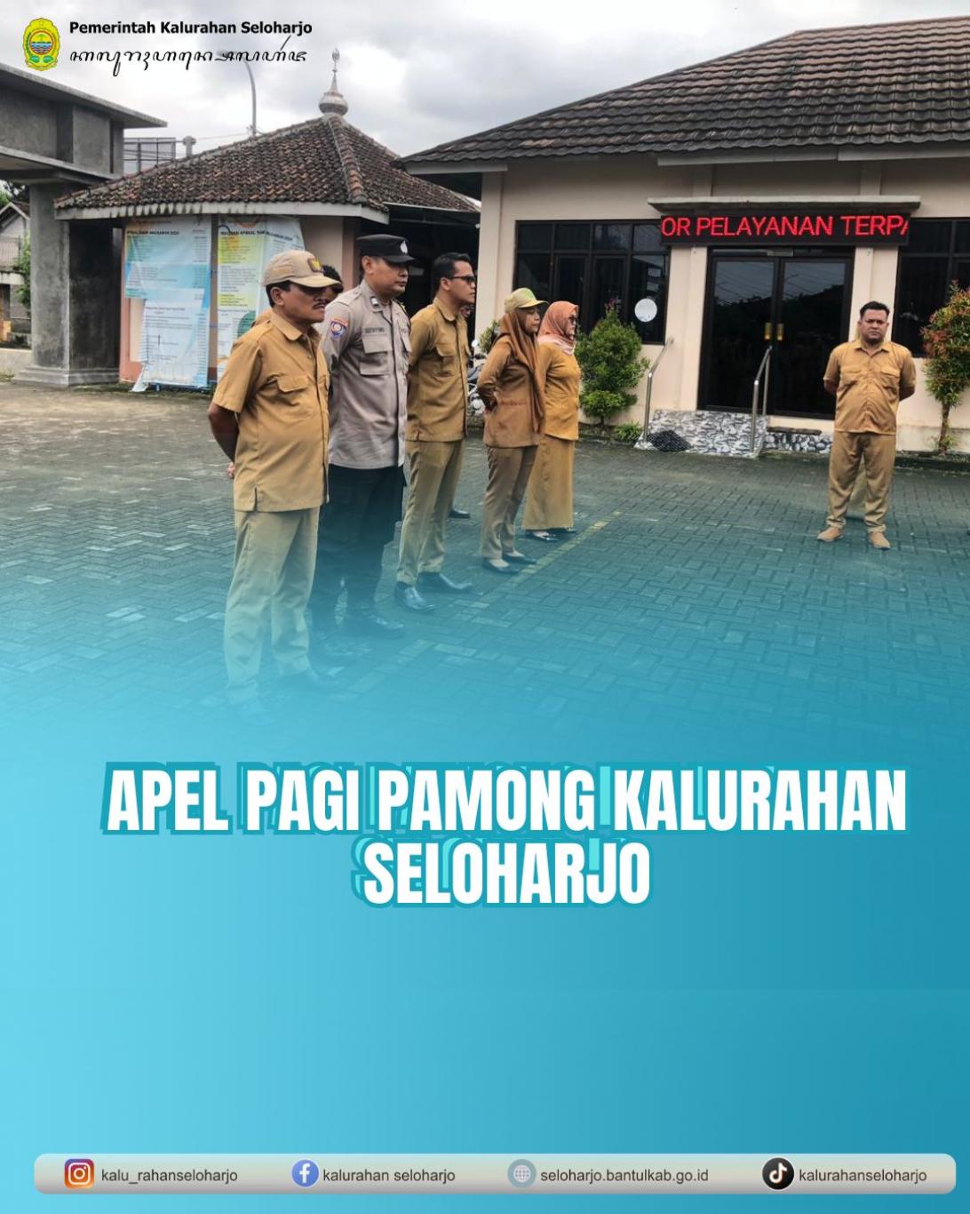 Apel Pagi Pamong Kalurahan Seloharjo