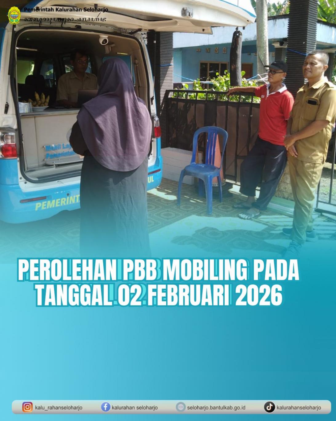 Perolehan PBB Mobiling pada Tanggal 02 Februari 2026