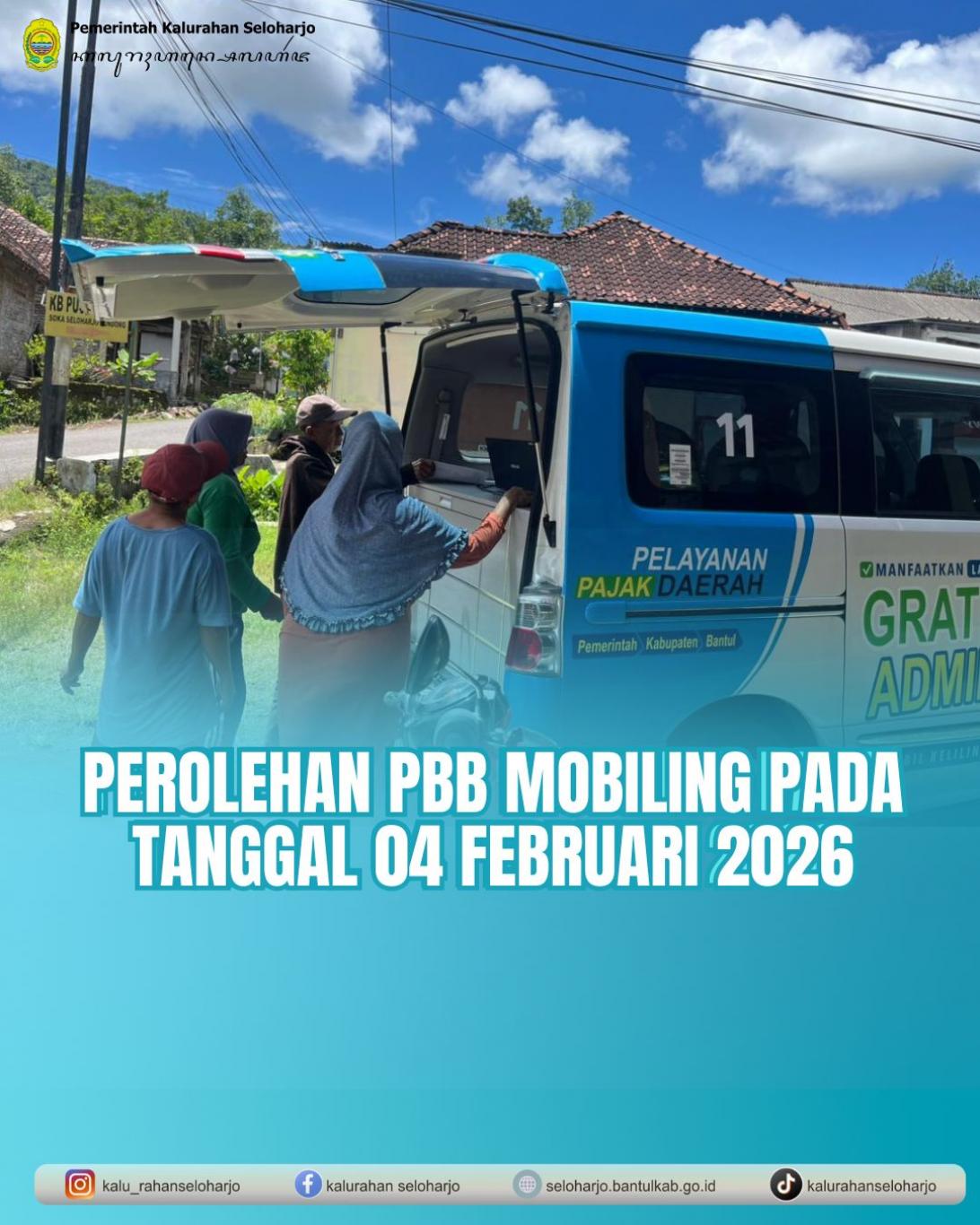Perolehan PBB Mobiling pada Tanggal 04 Februari 2026