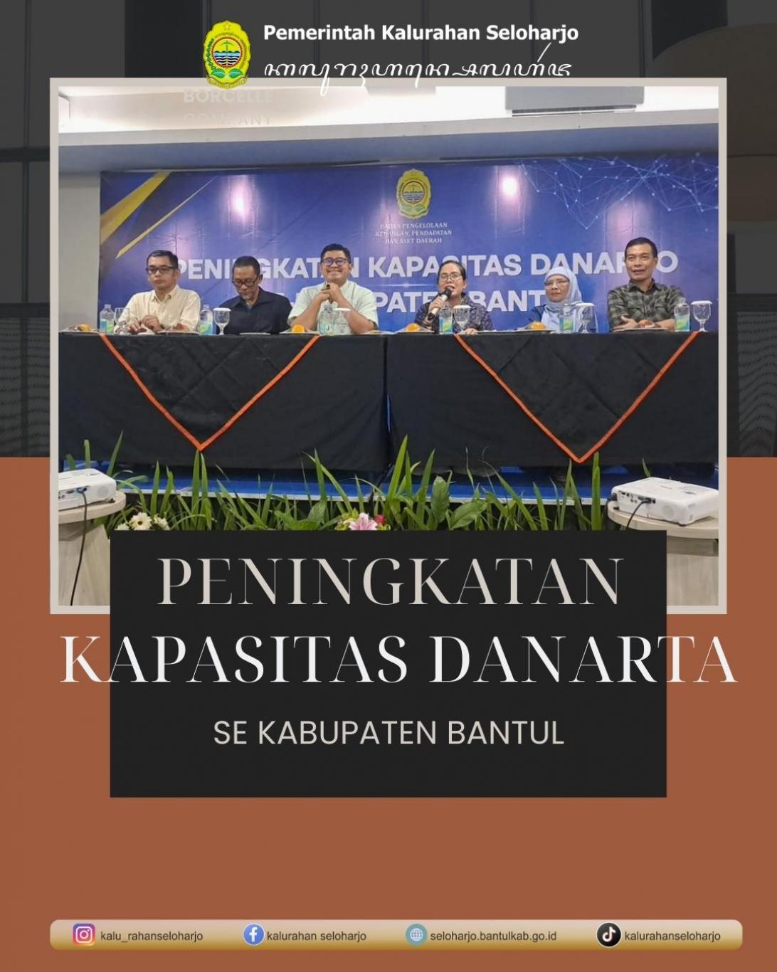 Peningkatan Kapasitas Danarta Kabupaten Bantul