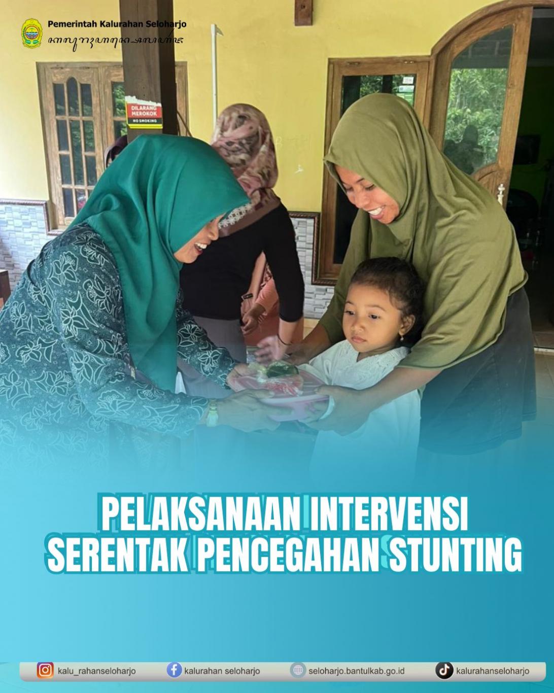 Pelaksanaan Intervensi Serentak Pencegahan Stunting