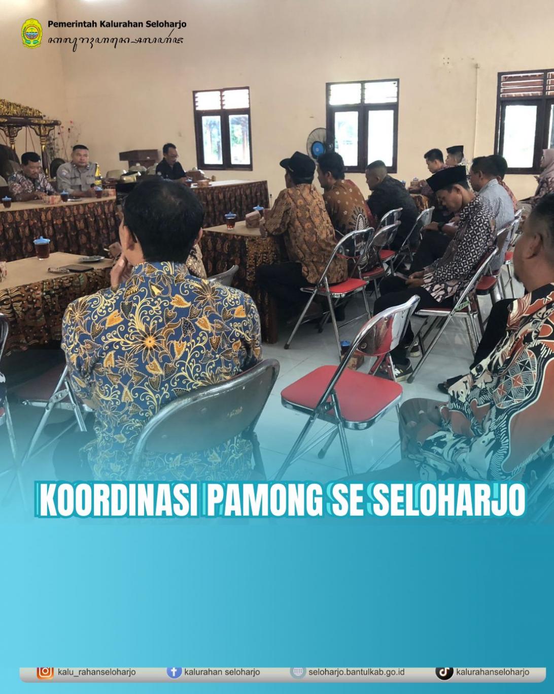 Koordinasi Pamong se Seloharjo