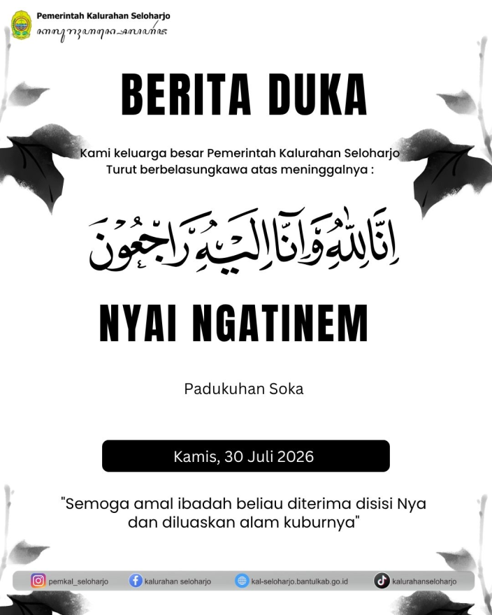 Aksi Simpati Pemerintah Kalurahan Seloharjo Kepada Nyai Ngatinem Warga Padukuhan Soka