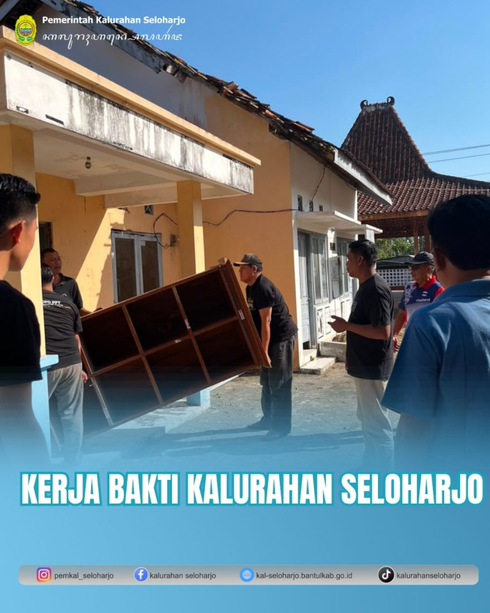 Kerja Bakti Kalurahan Seloharjo